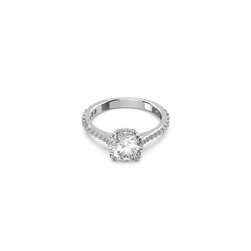 Swarovski - Anello Cocktail Stilla - Bianco