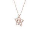 Swarovski - Pendente Stella - Oro Rosa - Eleganza
