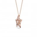 Swarovski - Pendente Stella - Oro Rosa - Eleganza