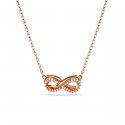 Swarovski - Pendente Hyperbola - Oro Rosa - Cristalli