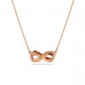 Swarovski - Pendente Hyperbola - Oro Rosa - Cristalli