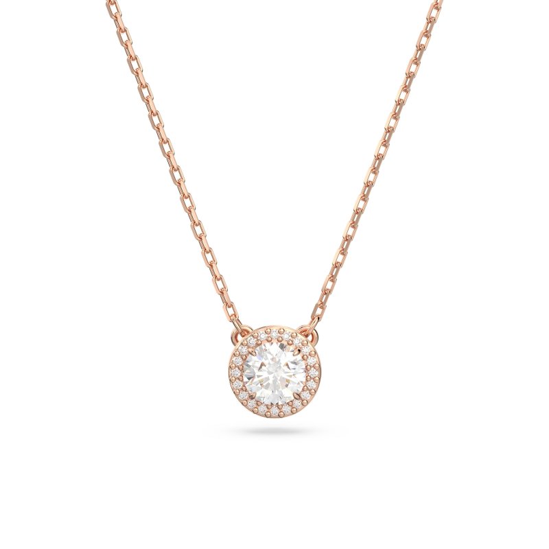 Swarovski - Pendente Una Angelic - Oro Rosa
