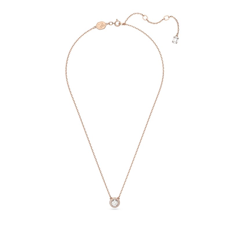 Swarovski - Pendente Una Angelic - Oro Rosa