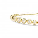 Swarovski - Bracciale Tennis Imber - Cristalli - Bianco