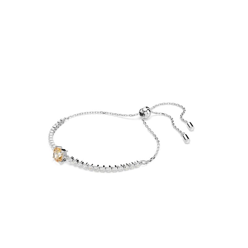 Swarovski - Braccialetto Matrix Tennis - Cristalli - Giallo