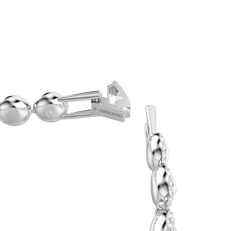 Swarovski - Braccialetto Tennis - Cristalli - Bianco