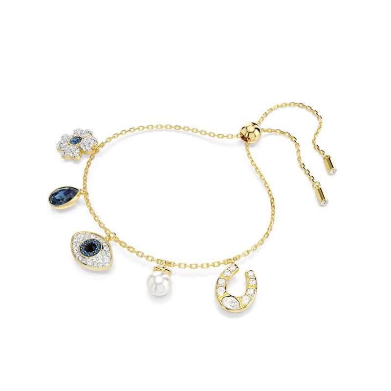 Swarovski - Braccialetto Symbolica - Cristalli - Blu