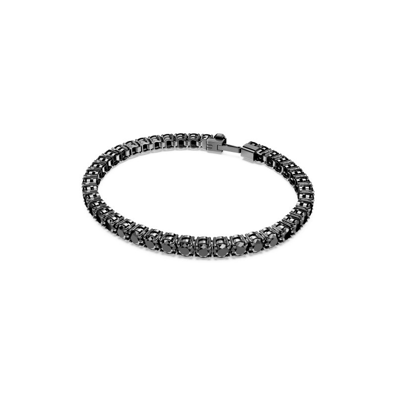 Swarovski - Braccialetto Matrix Tennis - Nero