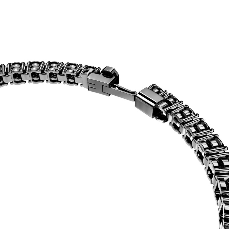 Swarovski - Braccialetto Matrix Tennis - Nero