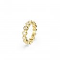 Swarovski - Anello Imber - Placcato Color Oro - Bianco