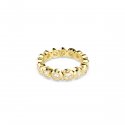 Swarovski - Anello Imber - Placcato Color Oro - Bianco
