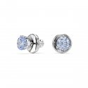 Orecchini A Lobo Solitaire
