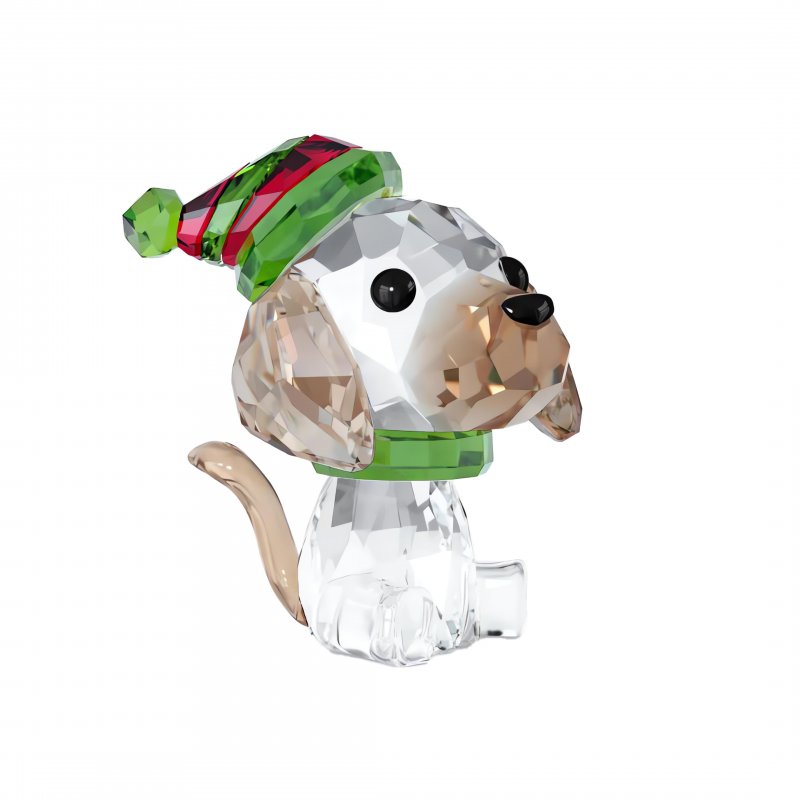 Swarovski - Holiday Cheers Beagle - Cristalli - Multicolore