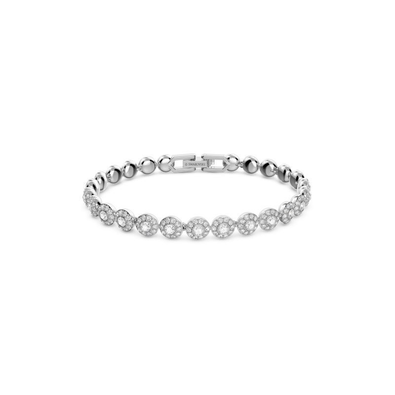 Swarovski - Bracciale Tennis - Una Angelic - Bianco