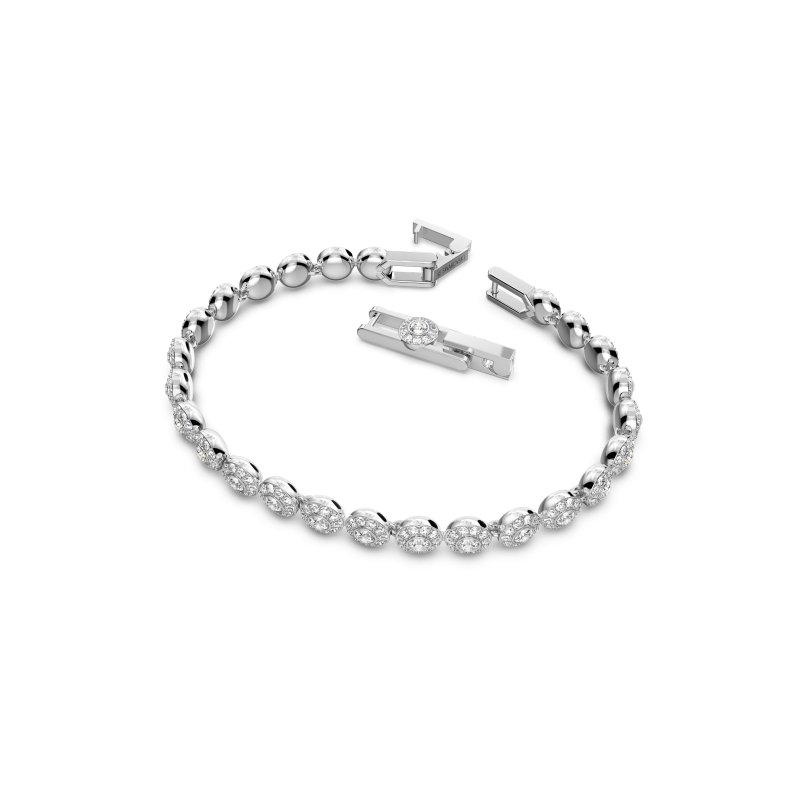 Swarovski - Bracciale Tennis - Una Angelic - Bianco