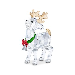 Swarovski - Renna Di Babbo Natale - Cristallo - Multicolore