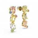 Swarovski - Orecchini Pendenti Gema - Cristalli - Multicolore