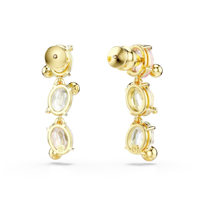 Swarovski - Orecchini Pendenti Gema - Cristalli - Multicolore