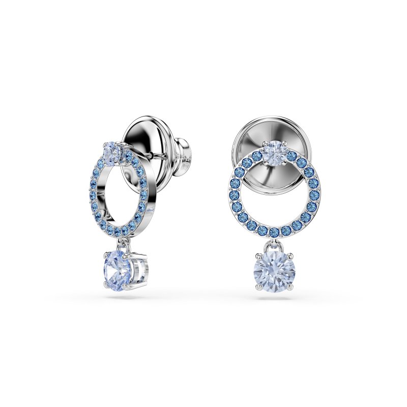 Swarovski - Orecchini Attract - Cristalli Blu