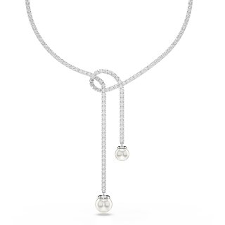 Swarovski - Collana Matrix - Cristalli - Bianco