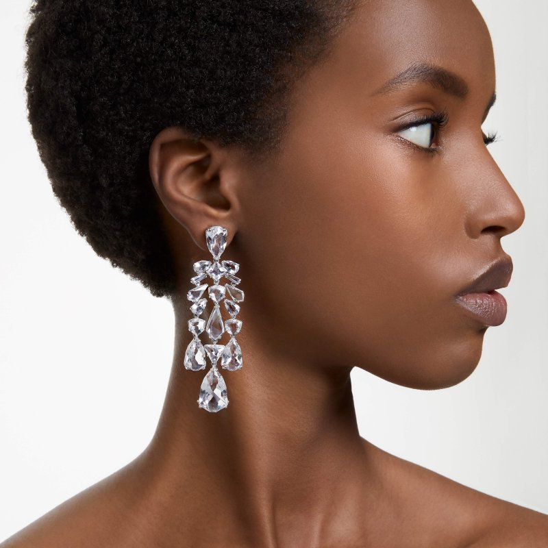 Swarovski - Orecchini Mesmera - Cristalli - Bianco