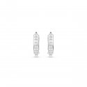 Swarovski - Orecchini A Cerchio Matrix - Zirconia