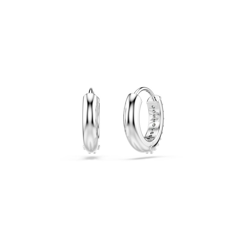 Swarovski - Orecchini A Cerchio Matrix - Zirconia