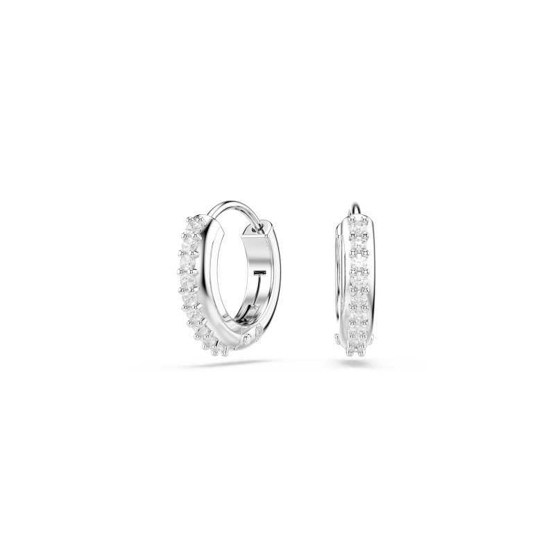 Swarovski - Orecchini A Cerchio Matrix - Zirconia