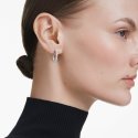 Swarovski - Orecchini Matrix - Placcato Rodio - Bianco
