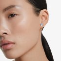 Swarovski - Orecchini A Lobo Matrix - Blu