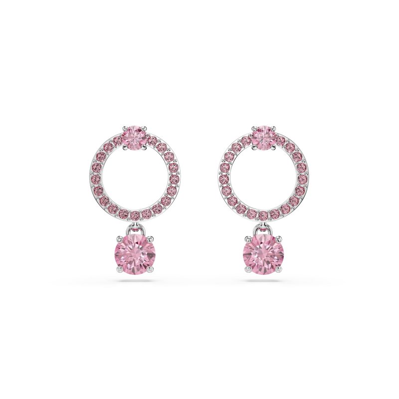 Swarovski - Orecchini Attract - Cristalli Rosa