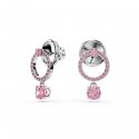 Swarovski - Orecchini Attract - Cristalli Rosa