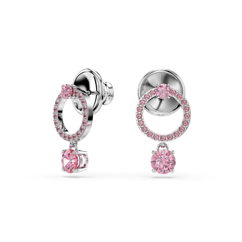 Swarovski - Orecchini Attract - Cristalli Rosa