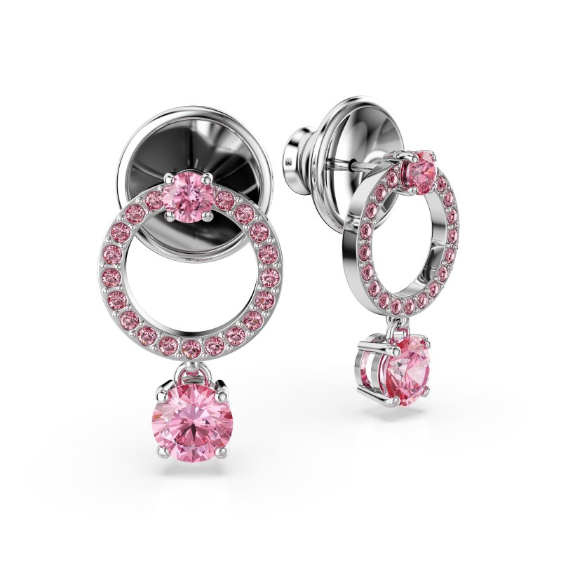 Swarovski - Orecchini Attract - Cristalli Rosa