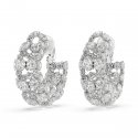 Swarovski - Orecchini A Clip Constella - Placcato Rodio