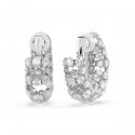 Swarovski - Orecchini A Clip Constella - Placcato Rodio