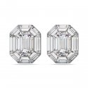 Swarovski - Orecchini Lucent - Cristalli - Bianco