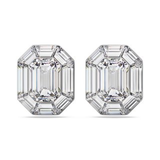 Swarovski - Orecchini Lucent - Cristalli - Bianco