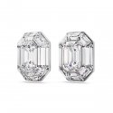 Swarovski - Orecchini Lucent - Cristalli - Bianco