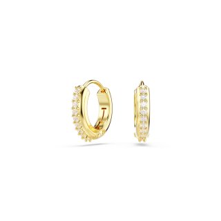 Swarovski - Orecchini A Cerchio Matrix - Placcato Oro