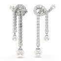 Swarovski - Orecchini Matrix - Cristalli - Bianco