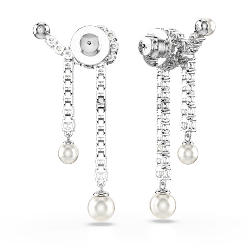 Swarovski - Orecchini Matrix - Cristalli - Bianco