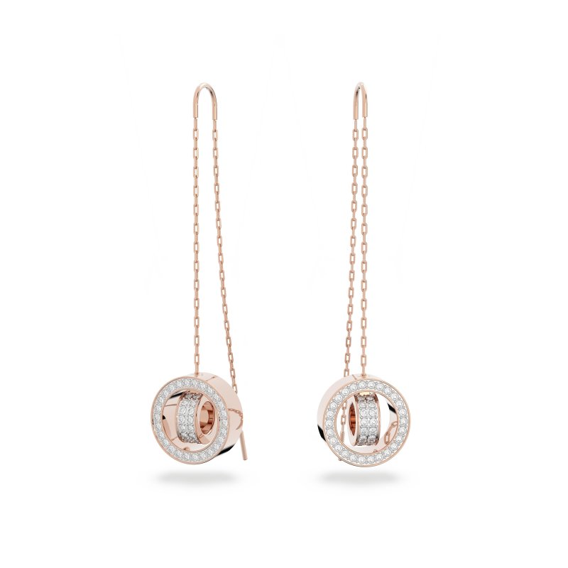 Swarovski - Orecchini Dextera - Cristalli - Oro Rosa