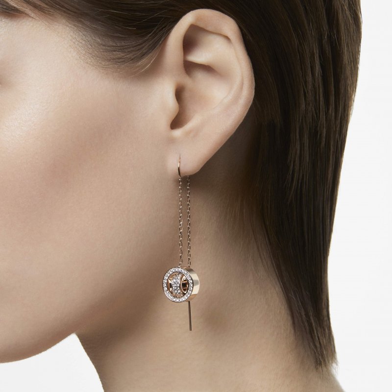 Swarovski - Orecchini Dextera - Cristalli - Oro Rosa