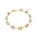 Swarovski - Collana Tennis Gema - Cristalli - Multicolore