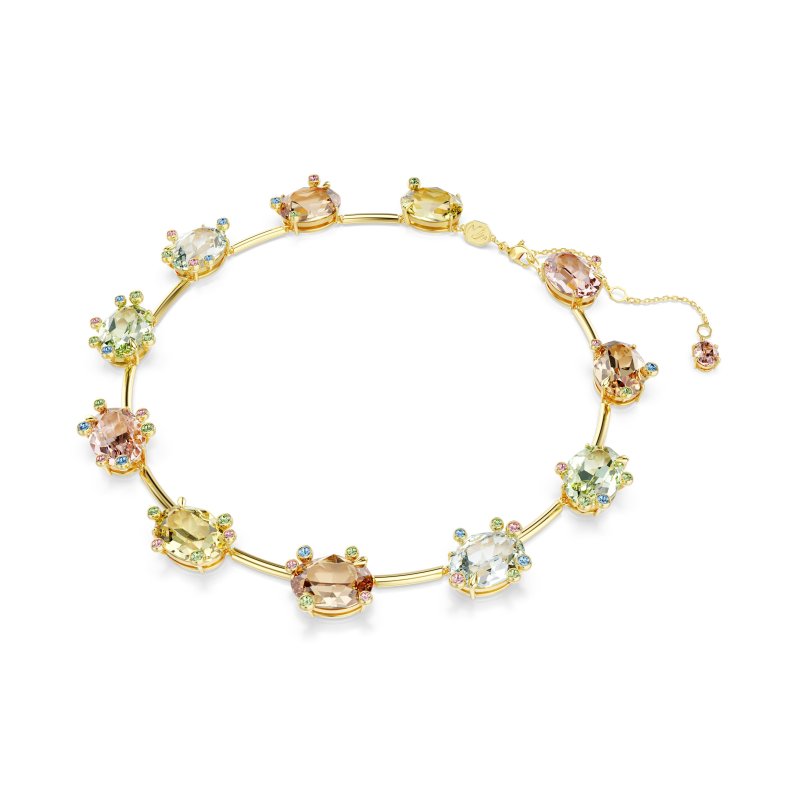 Swarovski - Collana Tennis Gema - Cristalli - Multicolore