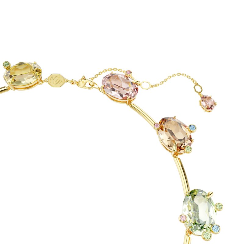 Swarovski - Collana Tennis Gema - Cristalli - Multicolore