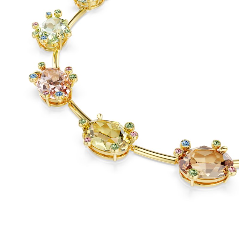 Swarovski - Collana Tennis Gema - Cristalli - Multicolore