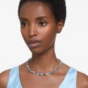Swarovski - Collana Gema - Cristalli Blu - Rodio