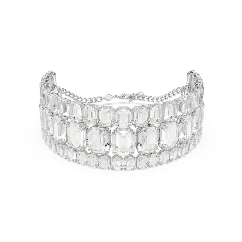 Swarovski - Girocollo Millenia - Placcato Rodio